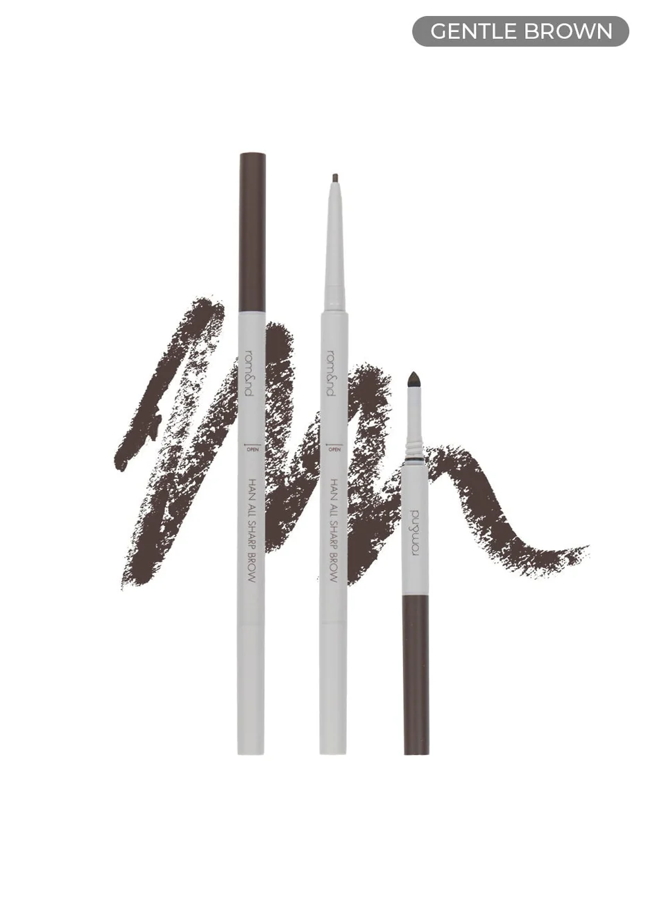 [RD-BRW-W1] Romand Han All Sharp Brow (W1 Gentle Brown)